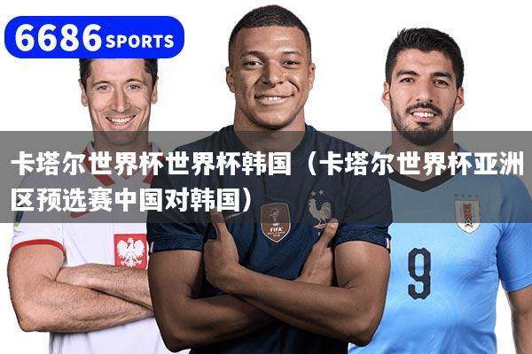 卡塔尔世界杯世界杯韩国（卡塔尔世界杯亚洲区预选赛中国对韩国）