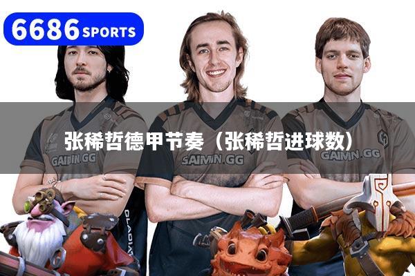 张稀哲德甲节奏（张稀哲进球数）